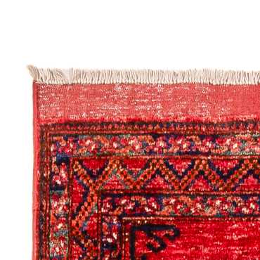 Tapis de couloir Tapis afghan - 395 x 75 cm - rouge