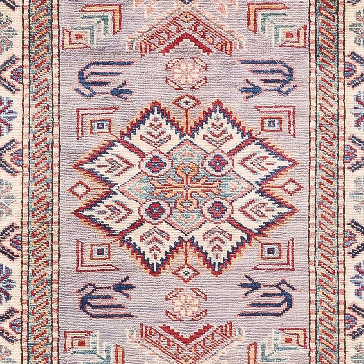 Tapis de couloir Tapis Ziegler - Kazak - 297 x 84 cm - saumon