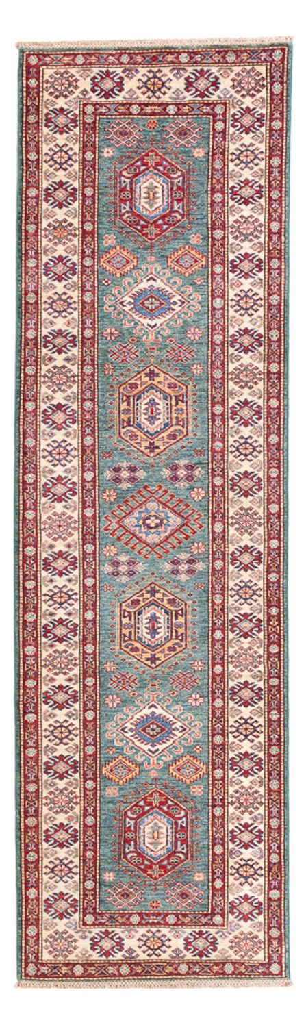 Tapis de couloir Tapis Ziegler - Kazak - 294 x 84 cm - turquoise