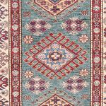 Tapis de couloir Tapis Ziegler - Kazak - 294 x 84 cm - turquoise