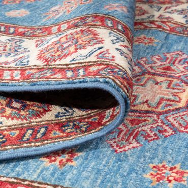 Loper Ziegler Tapijt - Kazak - 299 x 85 cm - blauw