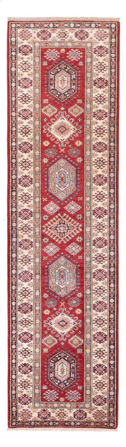 Tapis de couloir Tapis Ziegler - Kazak - 300 x 80 cm - rouge