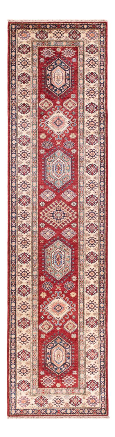 Tapis de couloir Tapis Ziegler - Kazak - 304 x 80 cm - rouge