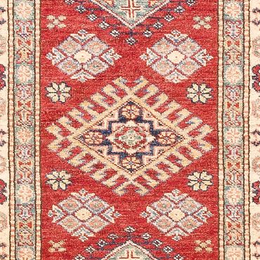 Tappeto corsia Tappeto Ziegler - Kazak - 304 x 80 cm - rosso