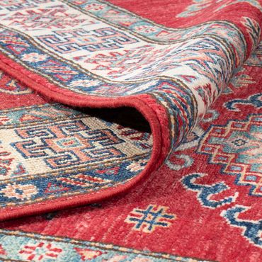 Tappeto corsia Tappeto Ziegler - Kazak - 306 x 80 cm - rosso