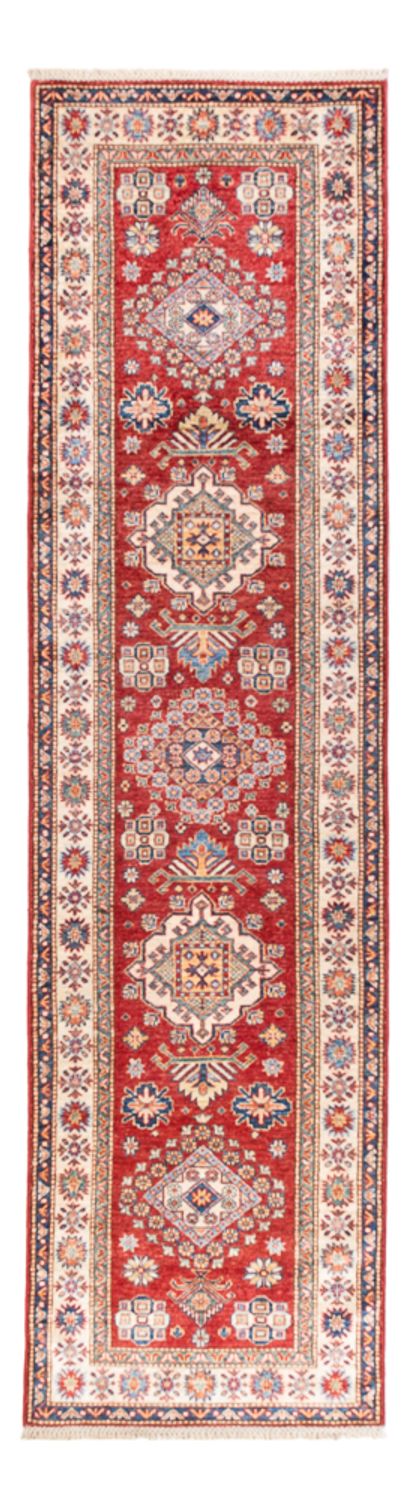 Biegacz Dywan Ziegler - Kazak - 302 x 79 cm - czerwony