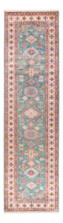 Loper Ziegler Tapijt - Kazak - 303 x 80 cm - turkoois