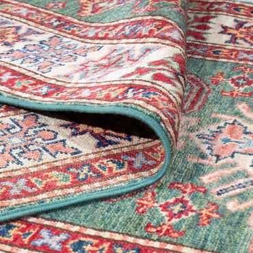 Loper Ziegler Tapijt - Kazak - 297 x 80 cm - groen