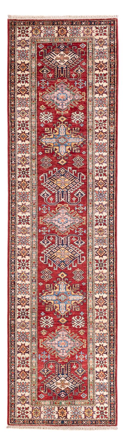 Tapis de couloir Tapis Ziegler - Kazak - 302 x 81 cm - rouge