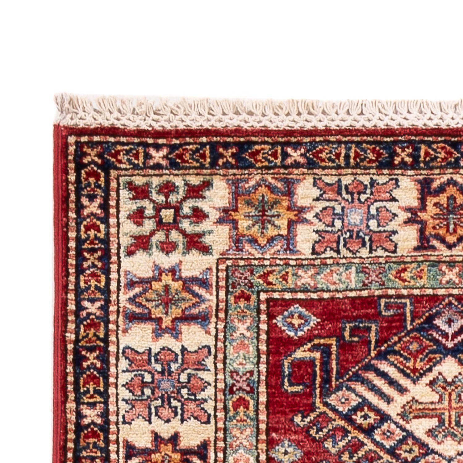 Tapis de couloir Tapis Ziegler - Kazak - 302 x 81 cm - rouge