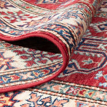 Loper Ziegler Tapijt - Kazak - 302 x 81 cm - rood