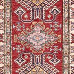 Tapis de couloir Tapis Ziegler - Kazak - 302 x 81 cm - rouge