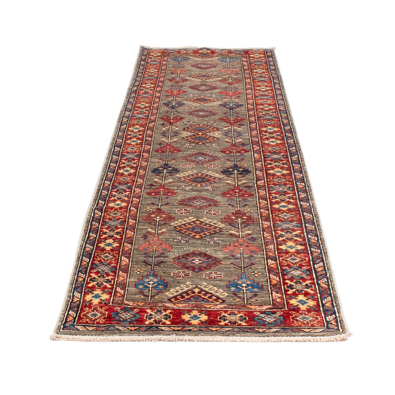 Loper Ziegler Tapijt - Kazak - 318 x 76 cm - veelkleurig