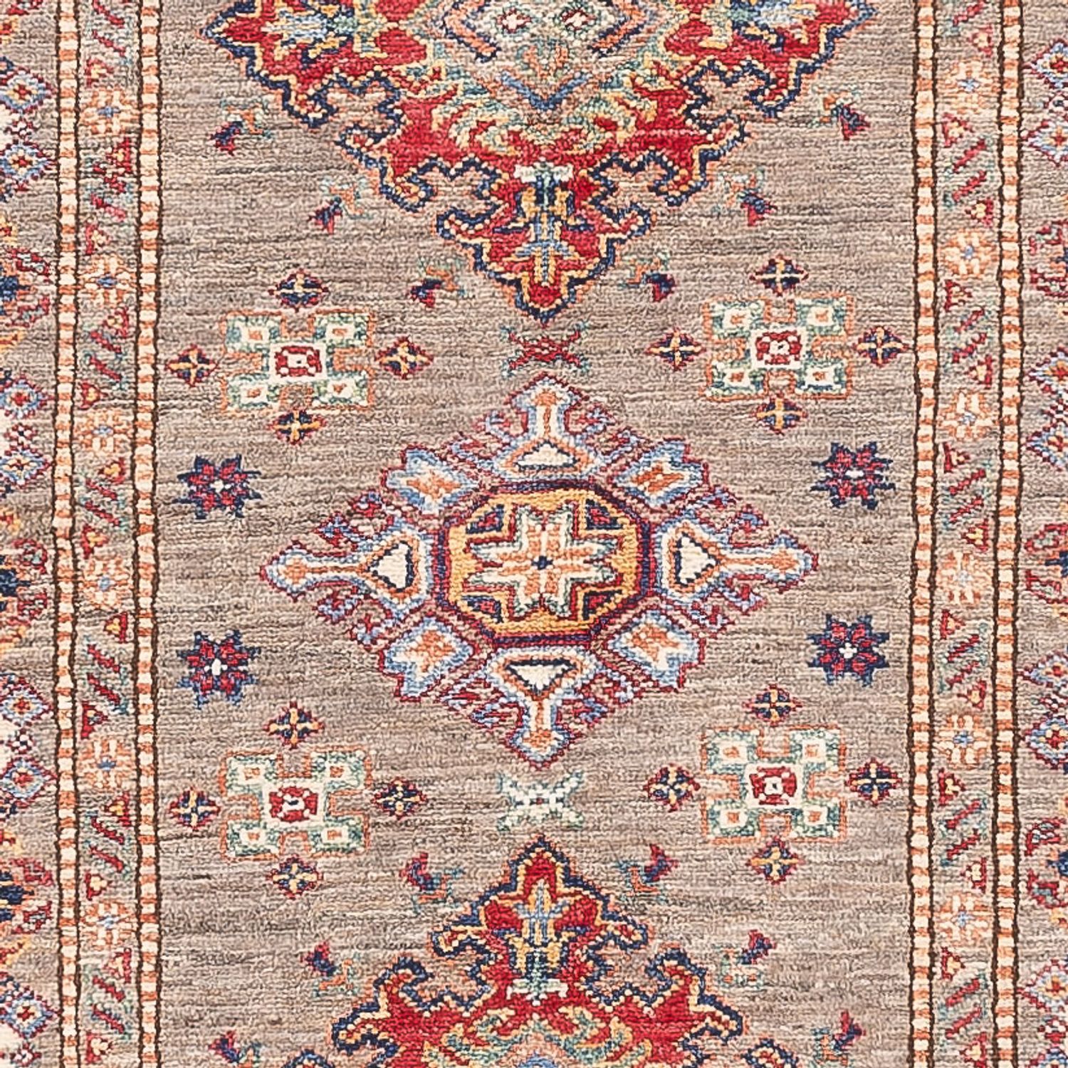 Runner Ziegler Rug - Kazak - 293 x 76 cm - dark beige