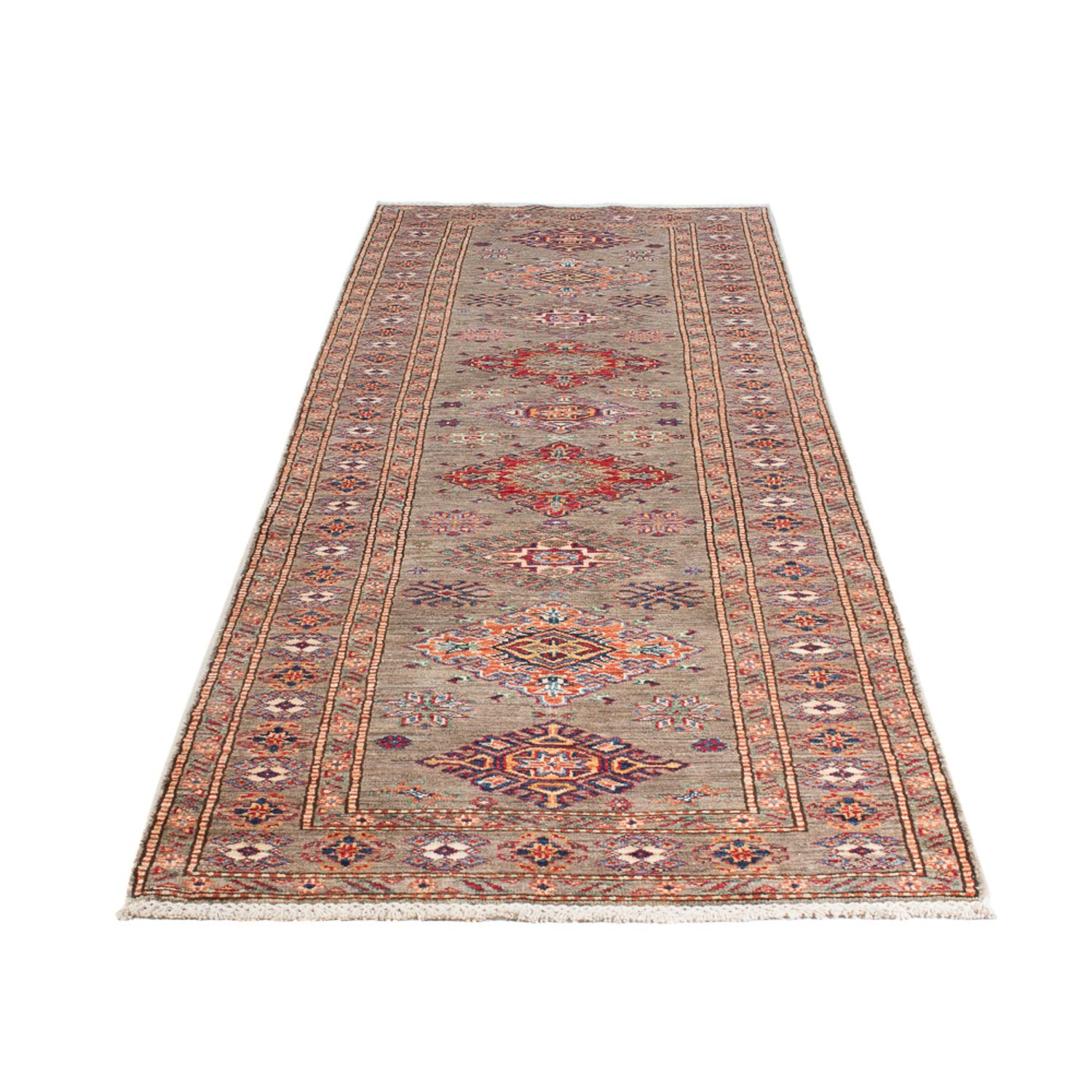 Runner Ziegler Rug - Kazak - 293 x 76 cm - dark beige