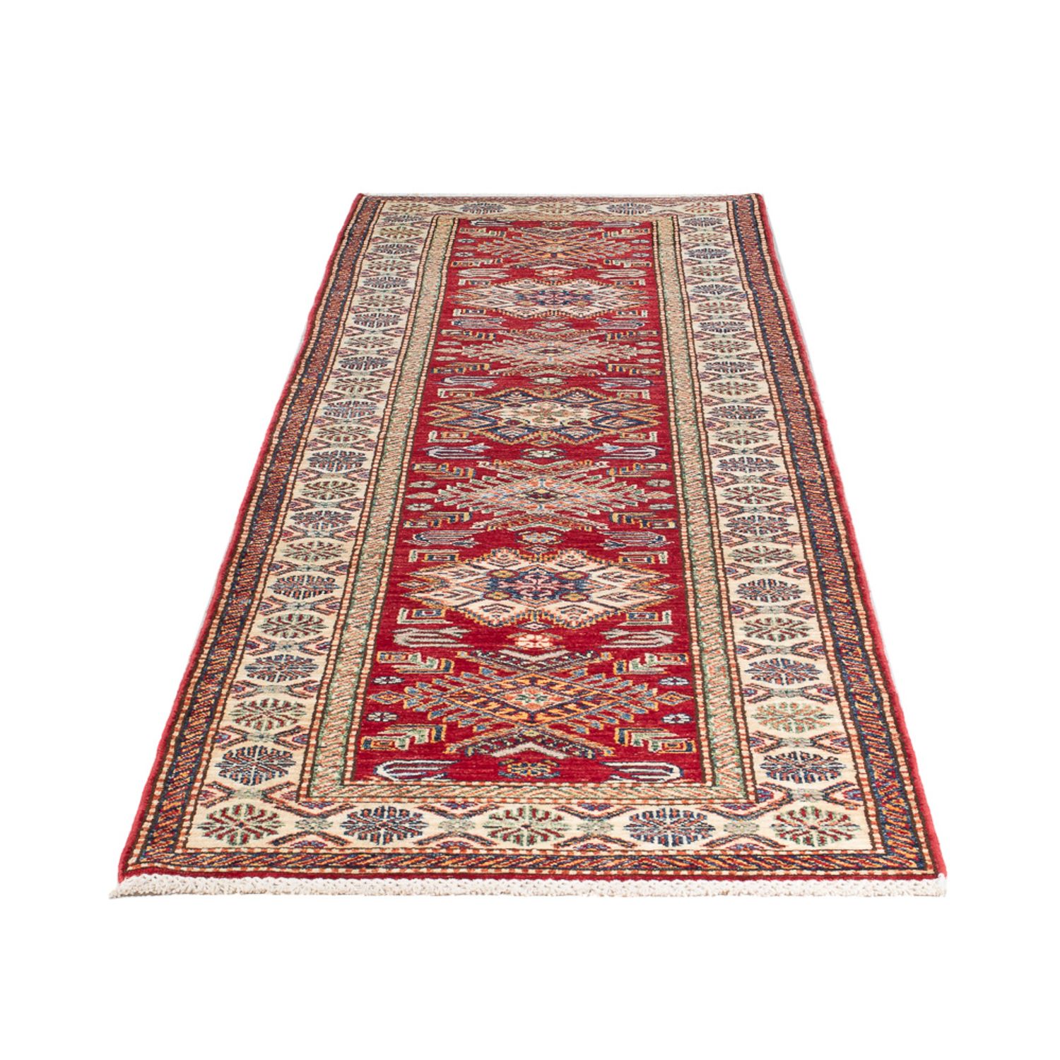 Runner Ziegler Carpet - Kazak - 293 x 81 cm - röd