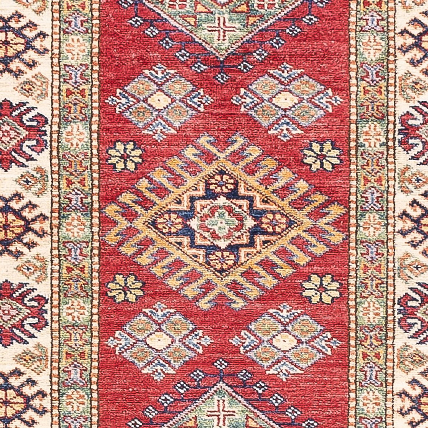 Runner Ziegler Carpet - Kazak - 305 x 77 cm - röd