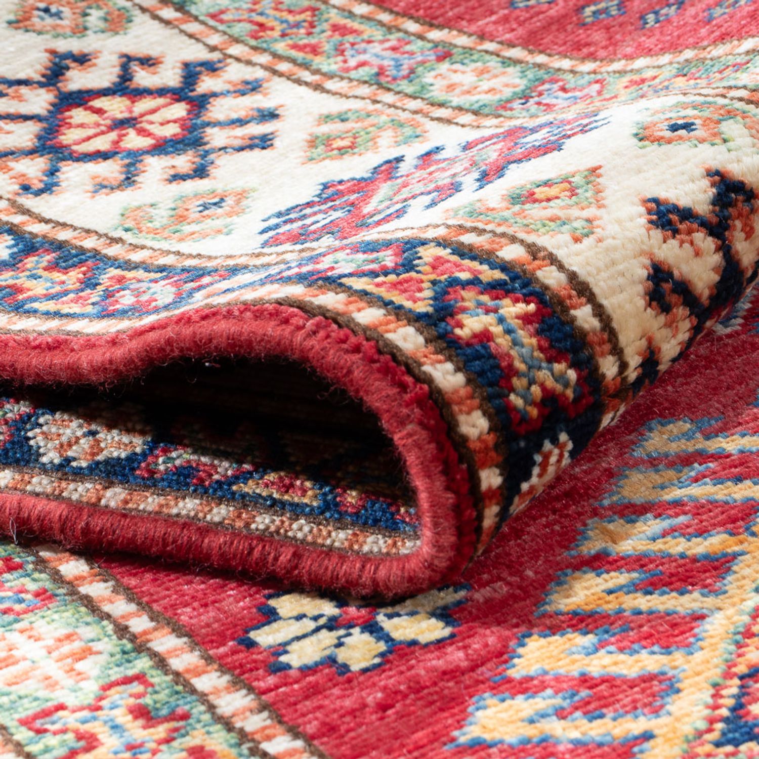 Loper Ziegler Tapijt - Kazak - 305 x 77 cm - rood