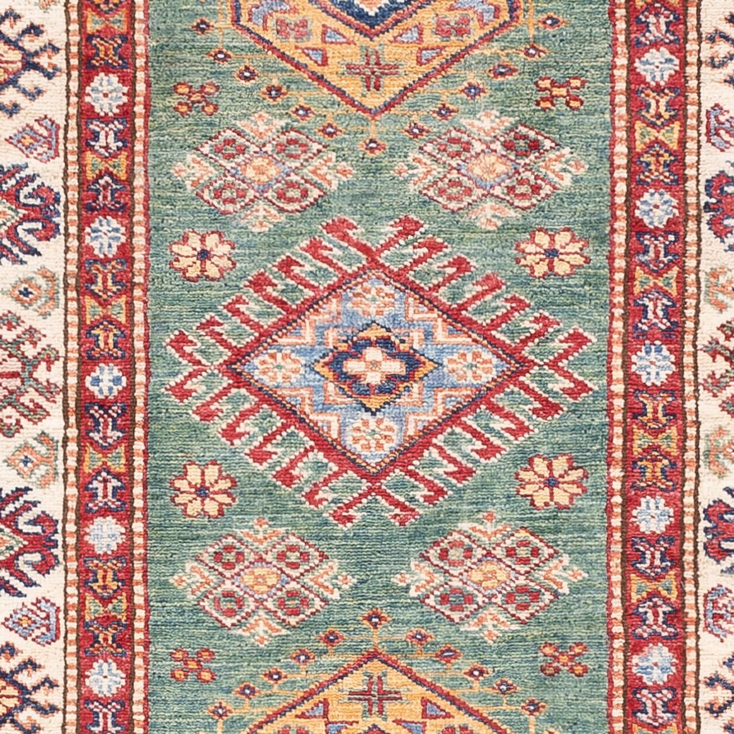 Runner Ziegler Rug - Kazak - 310 x 83 cm - green