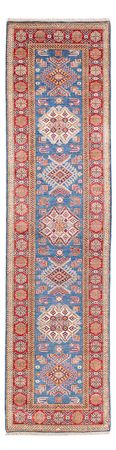 Løper Ziegler Teppe - Kazak - 306 x 79 cm - blå