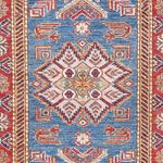 Runner Ziegler Carpet - Kazak - 302 x 79 cm - blå