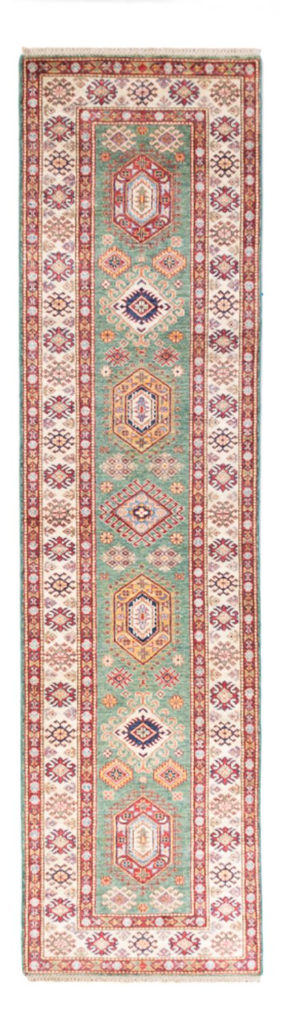 Loper Ziegler Tapijt - Kazak - 311 x 77 cm - groen