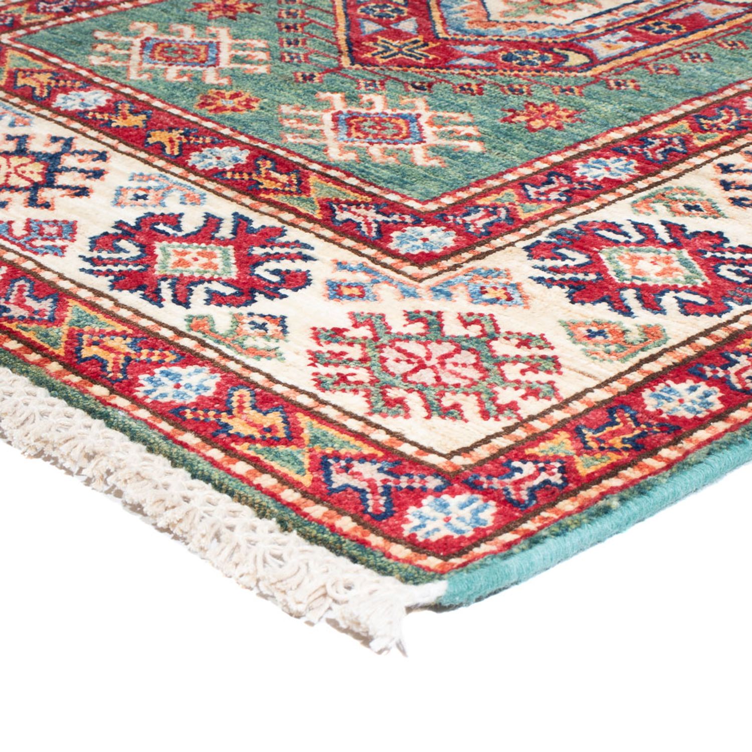 Loper Ziegler Tapijt - Kazak - 311 x 77 cm - groen