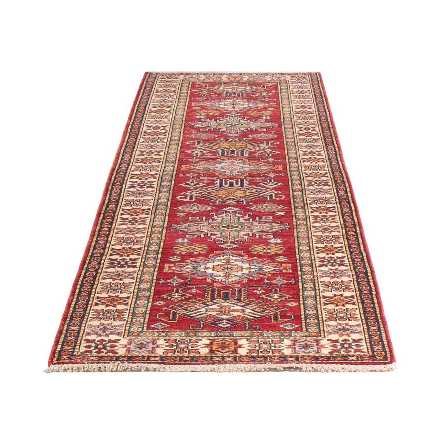 Runner Ziegler Carpet - Kazak - 299 x 77 cm - röd