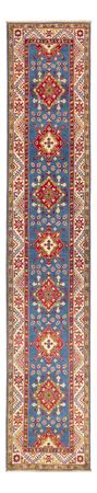 Runner Ziegler Carpet - Kazak - 403 x 78 cm - mörkblå