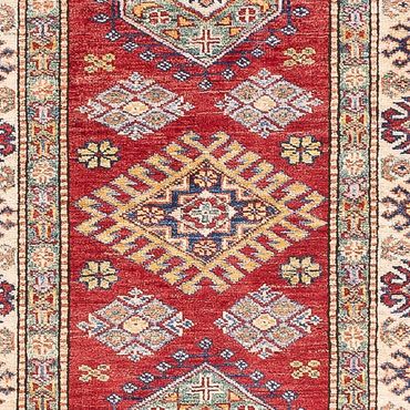 Løper Ziegler Teppe - Kazak - 307 x 83 cm - rød