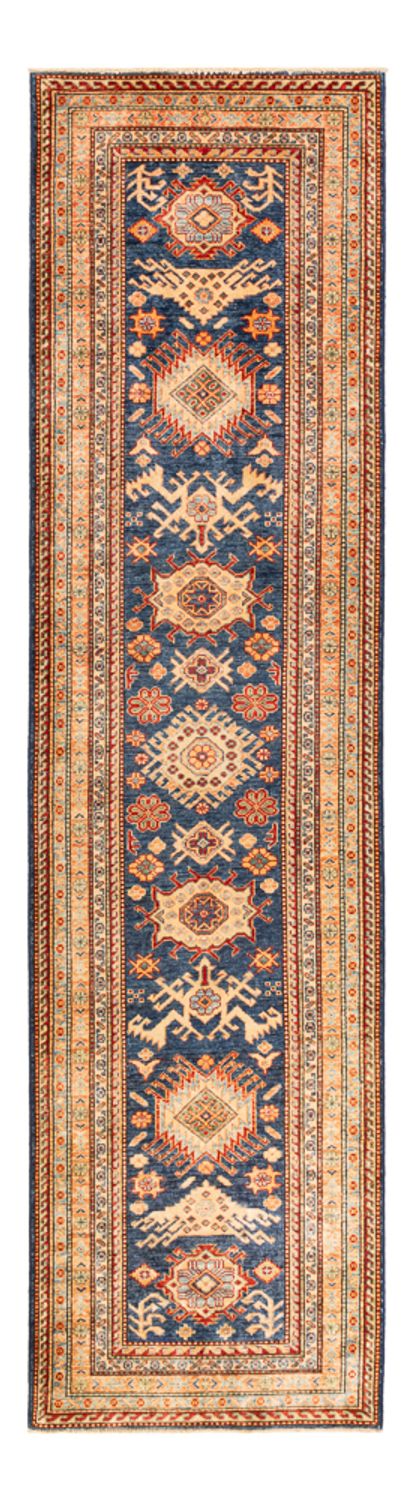 Runner Ziegler Carpet - Kazak - 304 x 80 cm - mörkblå