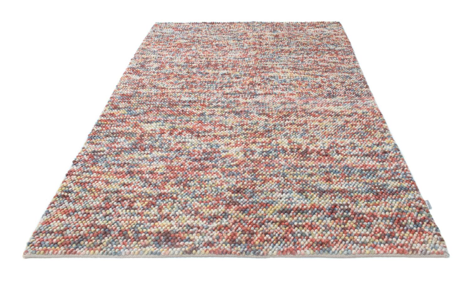 Tapis en laine - Boule en feutre - Mosaik - rectangle