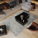 Tapis en laine - Boule en feutre - Mosaik - rectangle