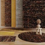 Tapis en laine - Boule en feutre - Mosaik - rectangle