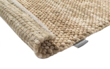 Wool Rug - Felt ball - Mosaik - runner