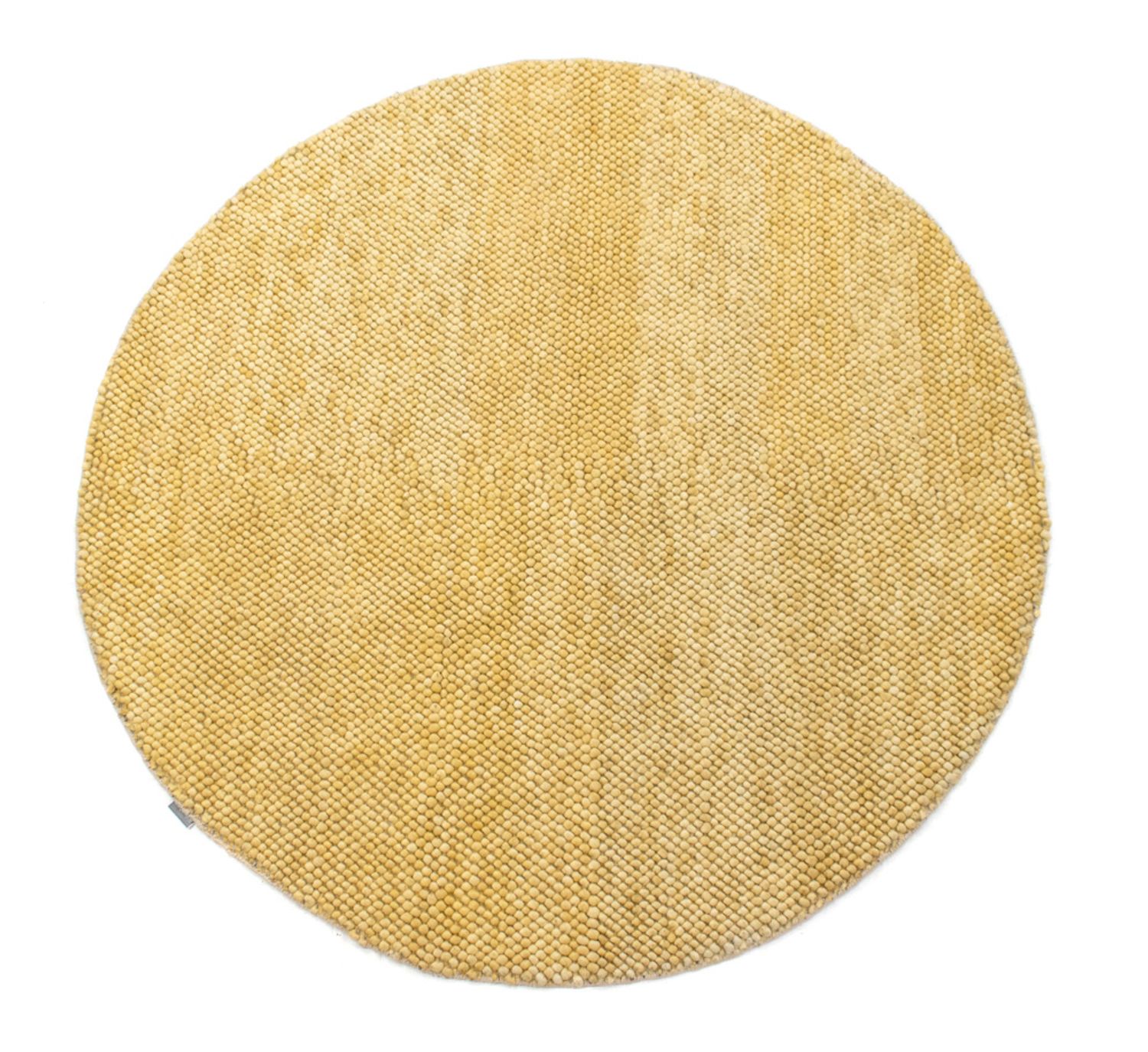 Wool Rug - Felt ball - Mosaik - round