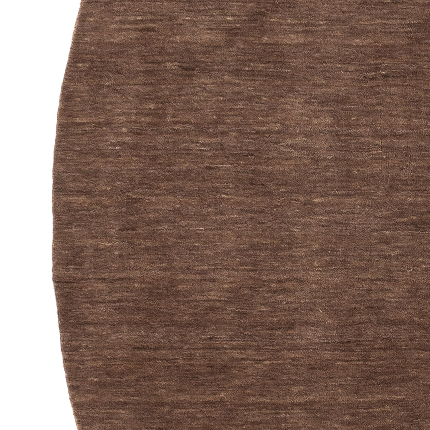 Gabbeh Teppich - Softy - Uni - oval