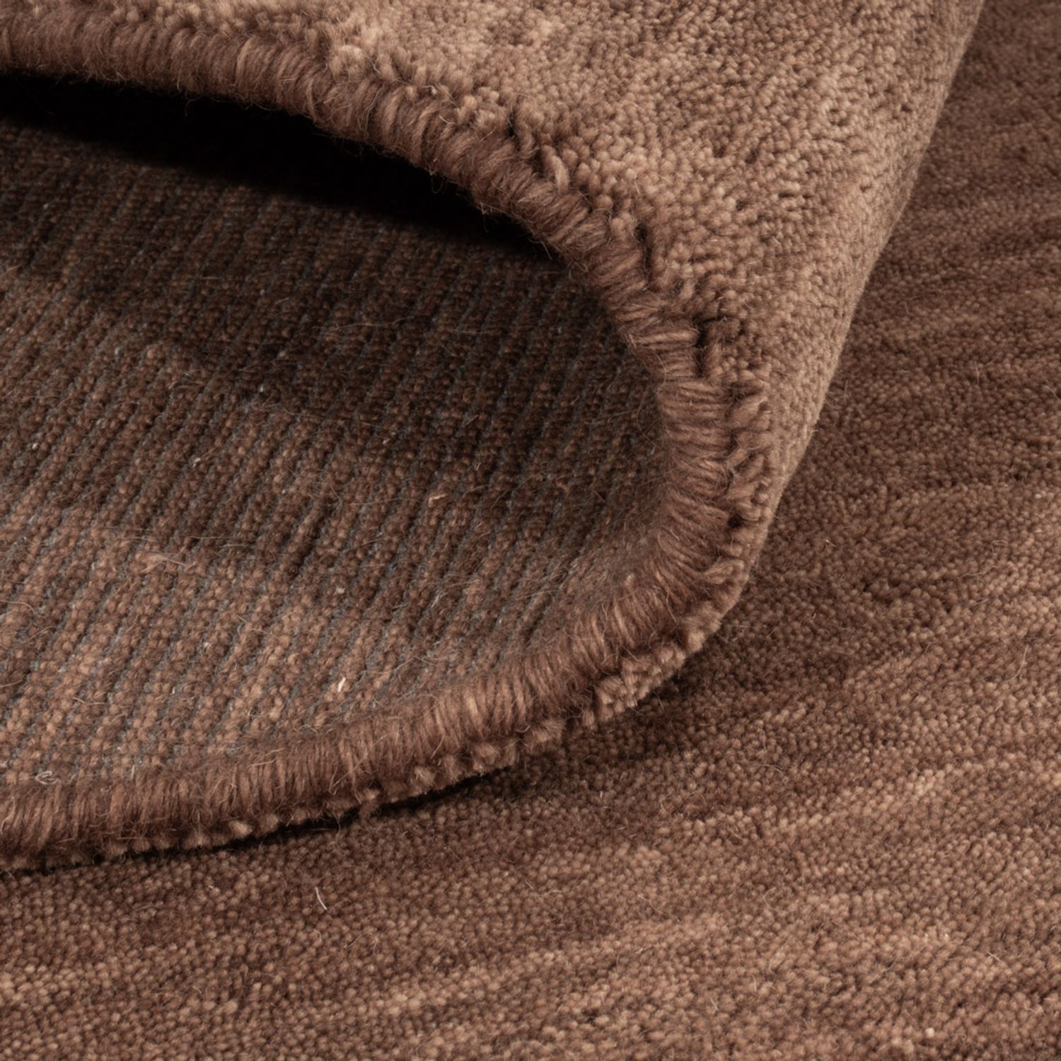 Gabbeh Teppich - Softy - Uni - oval