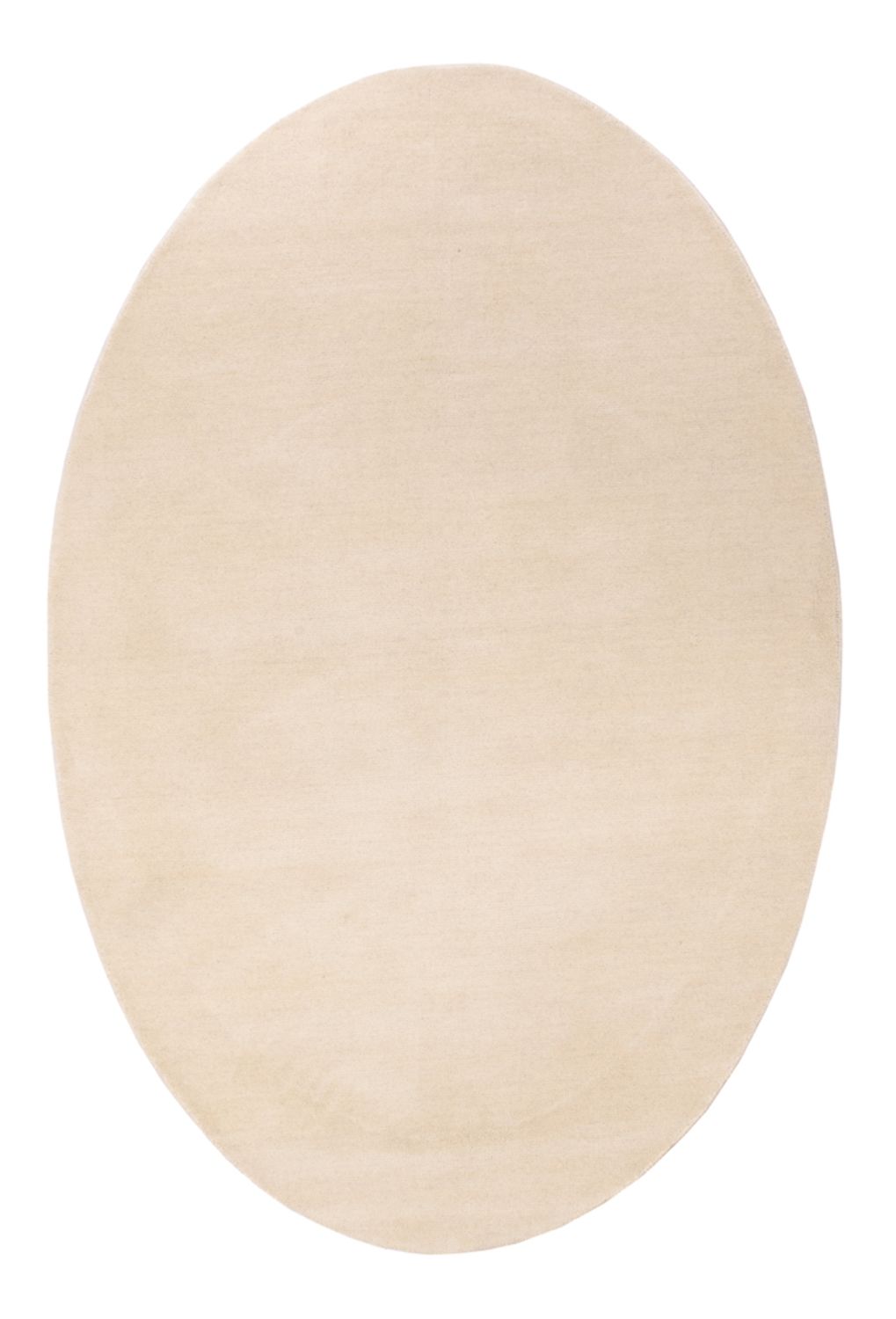 Gabbeh Teppich - Softy - Uni - oval