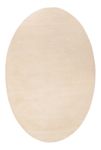 Gabbeh Teppich - Softy - Uni - oval