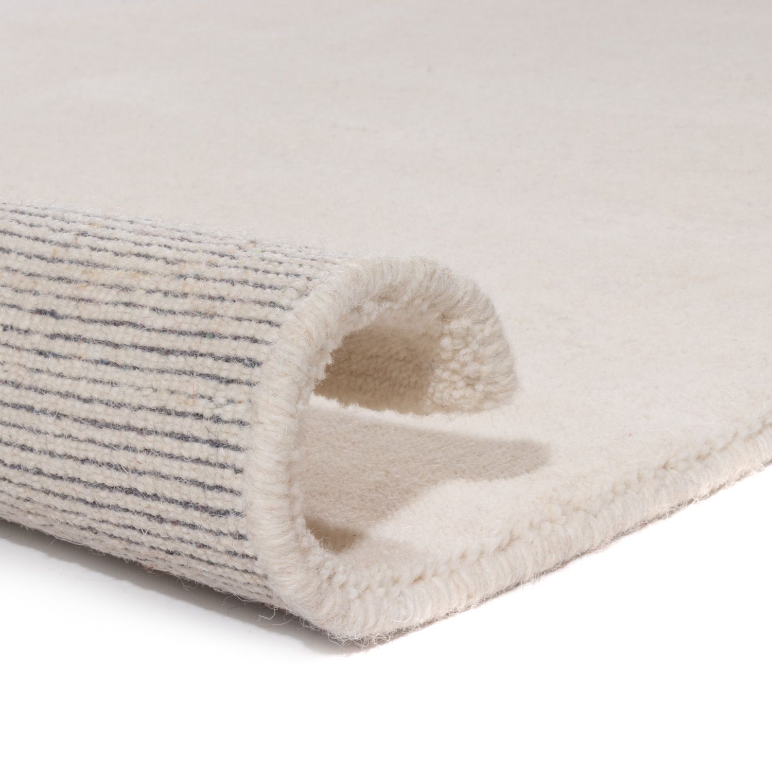 Gabbeh Teppich - Softy - Uni - quadratisch