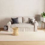 Gabbeh Teppich - Softy - Uni - quadratisch
