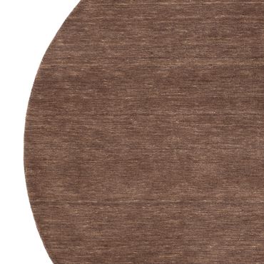 Gabbeh Rug - Softy - Uni - round
