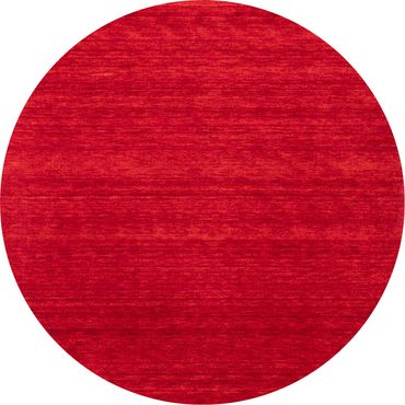 Gabbeh Rug - Softy - Uni - round