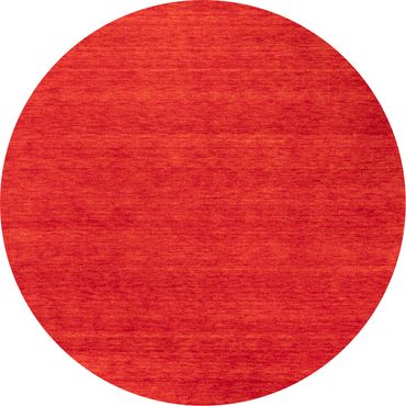 Tapis Gabbeh - Softy - Uni - ronde