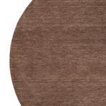 Gabbeh Teppich - Softy - Uni - rund