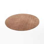 Gabbeh Teppich - Softy - Uni - rund