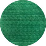 Gabbeh Teppich - Softy - Uni - rund