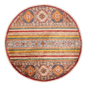 Tapis Ziegler - Shal ronde  - 124 x 116 cm - multicolore