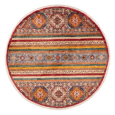 Tapis Ziegler - Shal ronde  - 123 x 115 cm - multicolore